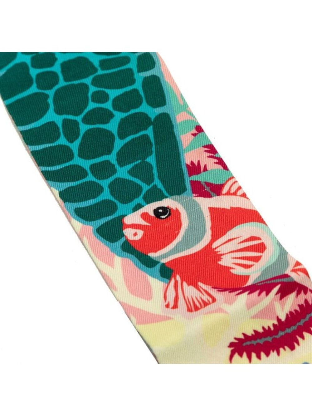 Hermes Twilly Under the Waves Scarf Multicolor Silk - Picture 3 of 5